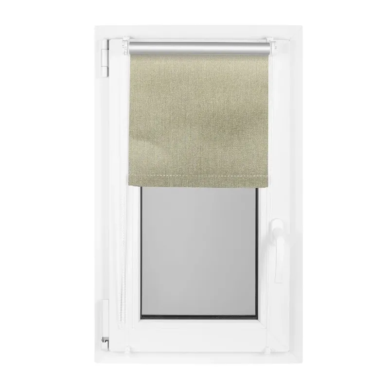 Rullo žalūzijas Domoletti MINI Melange 5, bēša, 97 cm x 240 cm