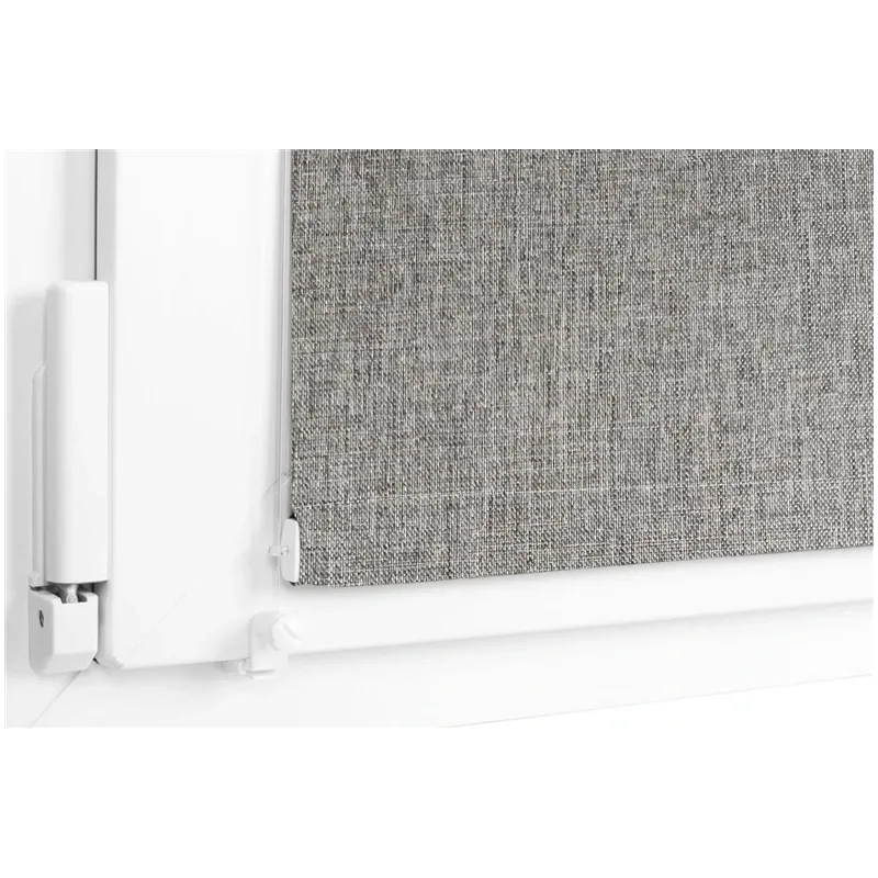 Rullo žalūzijas Domoletti MINI Melange 8, pelēka, 67 cm x 150 cm