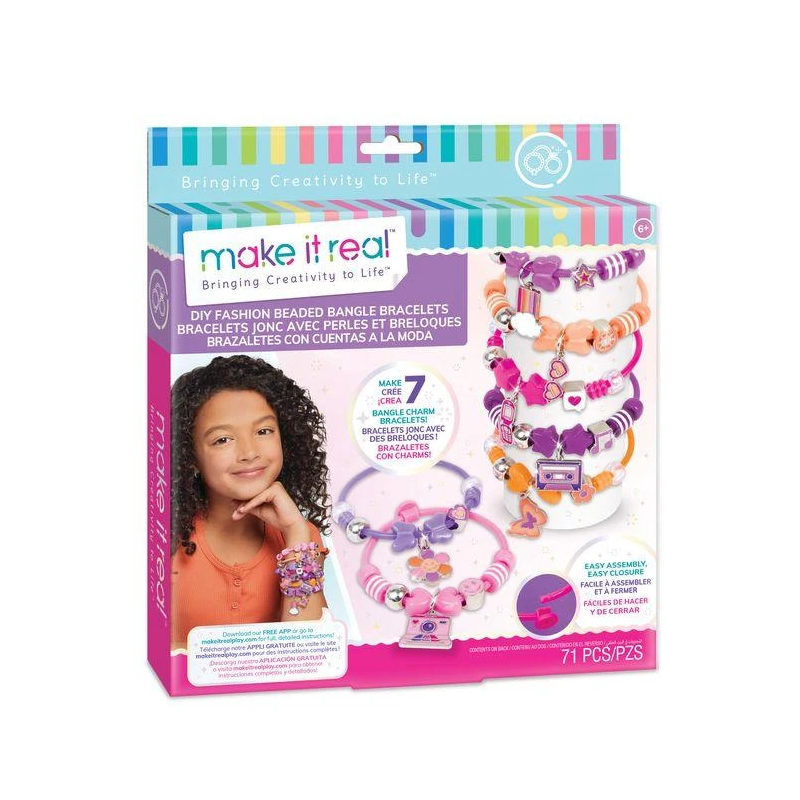 MAKE IT REAL DIY Modes rokassprādzes ar pērlītēm