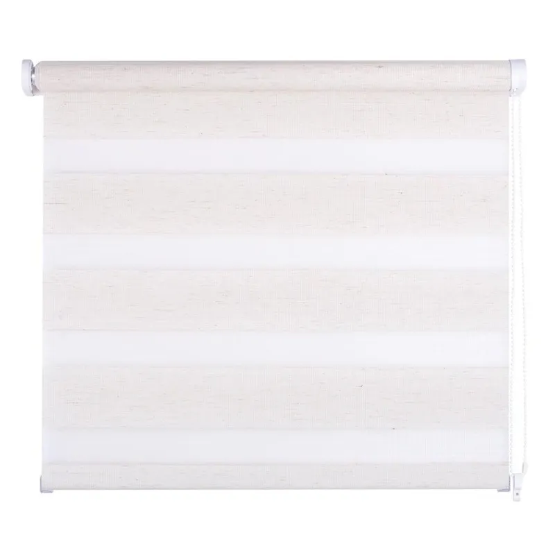 Rullo žalūzijas Domoletti MINI S023 D&N, krēmkrāsa, 97 cm x 150 cm