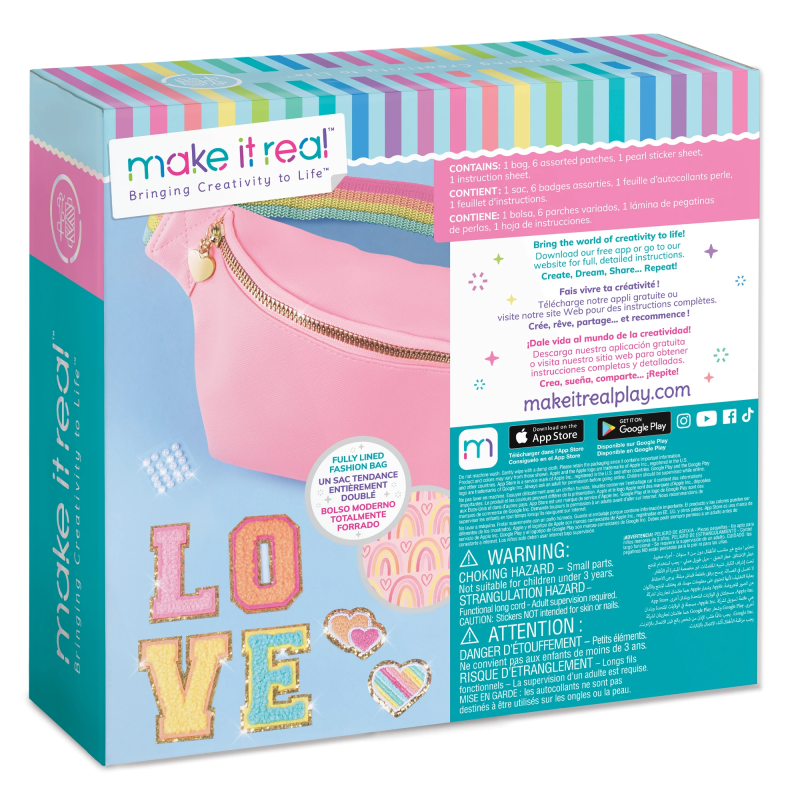 MAKE IT REAL DIY Modes somiņa ar ielāpiem