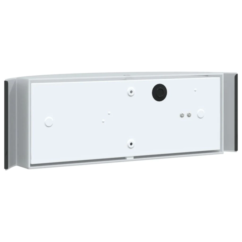 vidaXL āra sienas lampas, 2 gab., melns, nerūsējošs tērauds