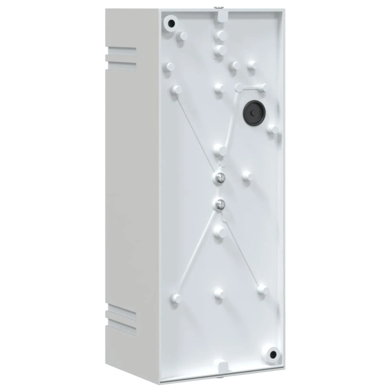 vidaXL āra sienas lampas, 2 gab., sudraba krāsa, nerūsējošs tērauds