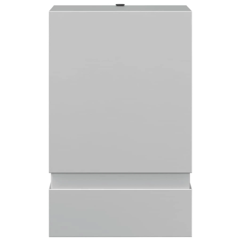 vidaXL āra sienas lampa, sudrabaina, nerūsējošs tērauds