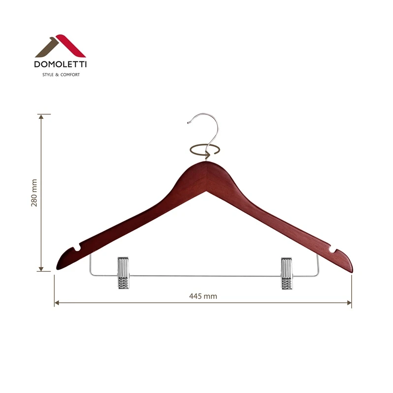 Pakaramie koka ar skavām domoletti 2gab