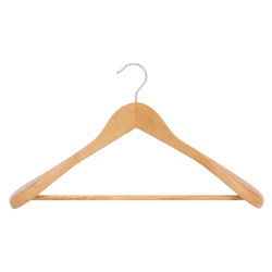 Pakaramais koka gaišs mētelim domoletti