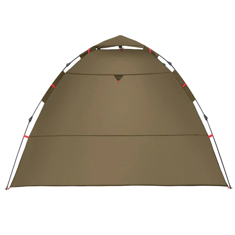 vidaXL kempinga telts 4 personām, olīvu zaļa