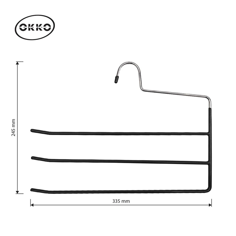Metāla pakaramais biksēm melns okko