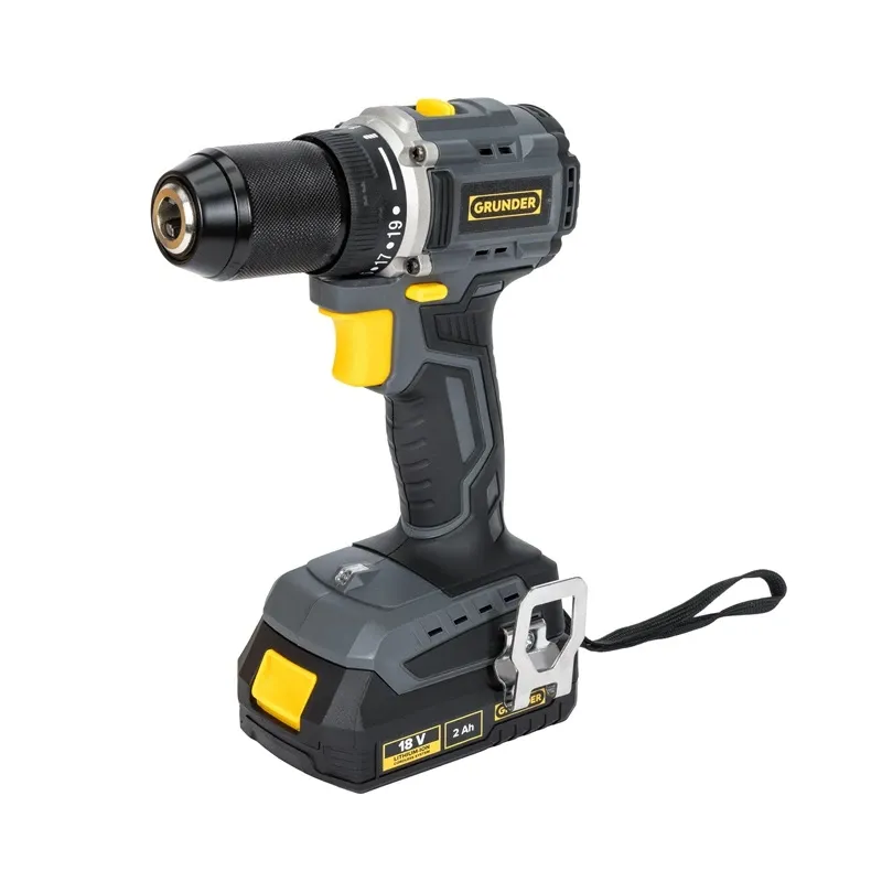 Akumulatora urbis ar bateriju Grunder CD-B0A18, 18 V, 2 Ah