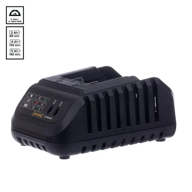 Akumuliatorinis gręžtuvas su akumuliatoriumi Grunder CD-B0A18, 18 V, 2 Ah