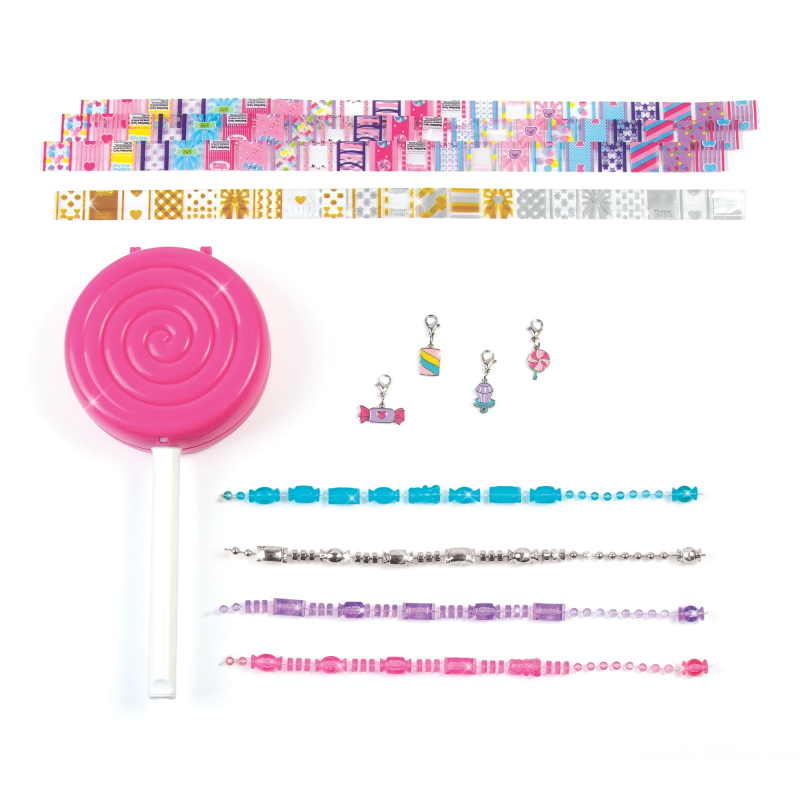 MAKE IT REAL Shrink Magic Lollipop Bracelet Kit
