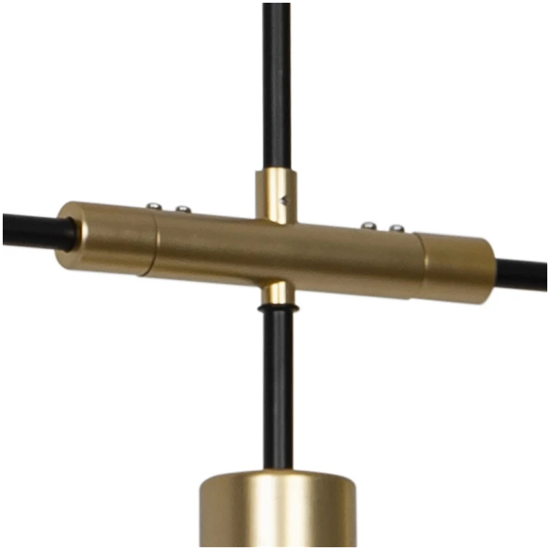 Lampa griestu aja 4xgu10 matinis zelta