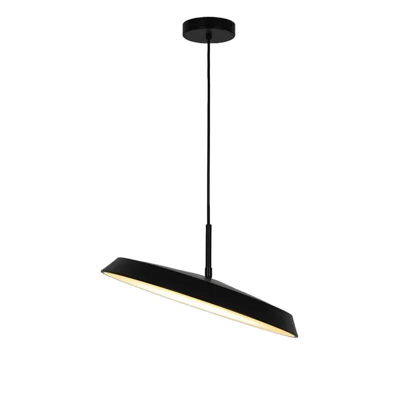 Pendant led light cup d45cm 2700k black
