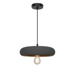 Pendant light faro e27 d30cm grey