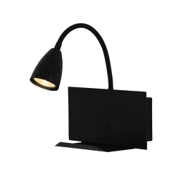 Светильник настенный Domoletti Tuu WL18049 BK, GU10, 1 x 5 Вт