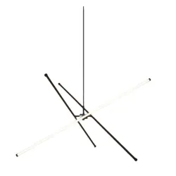 Pendant led light tanger 90cm black