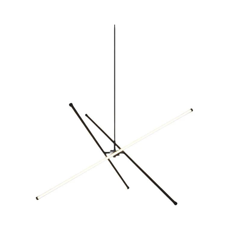 Pendant led light tanger 90cm black