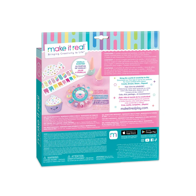 MAKE IT REAL Manikīra komplekts Nail Candy