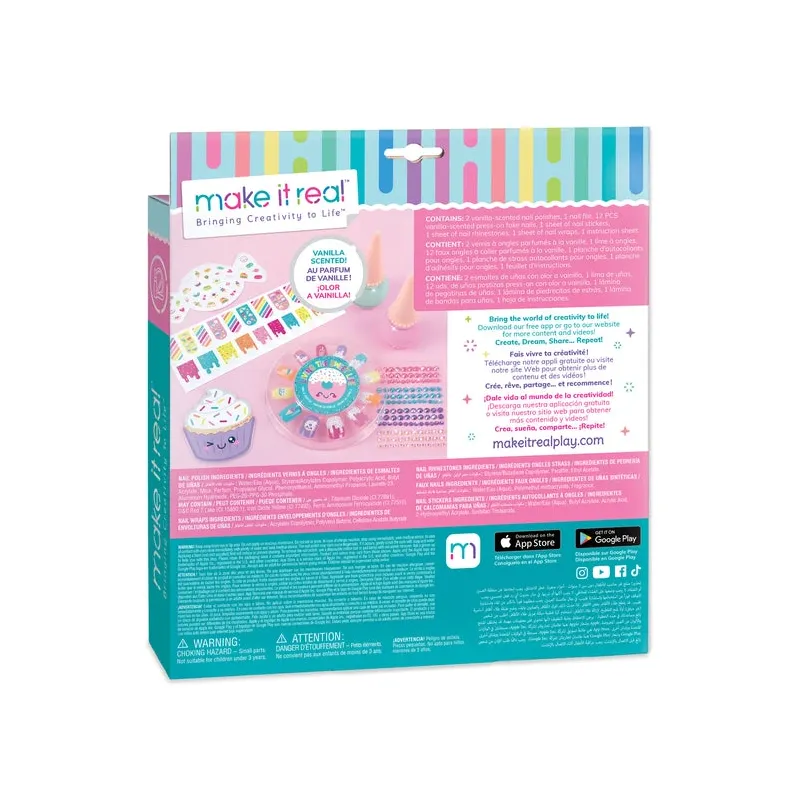 MAKE IT REAL Manikīra komplekts Nail Candy
