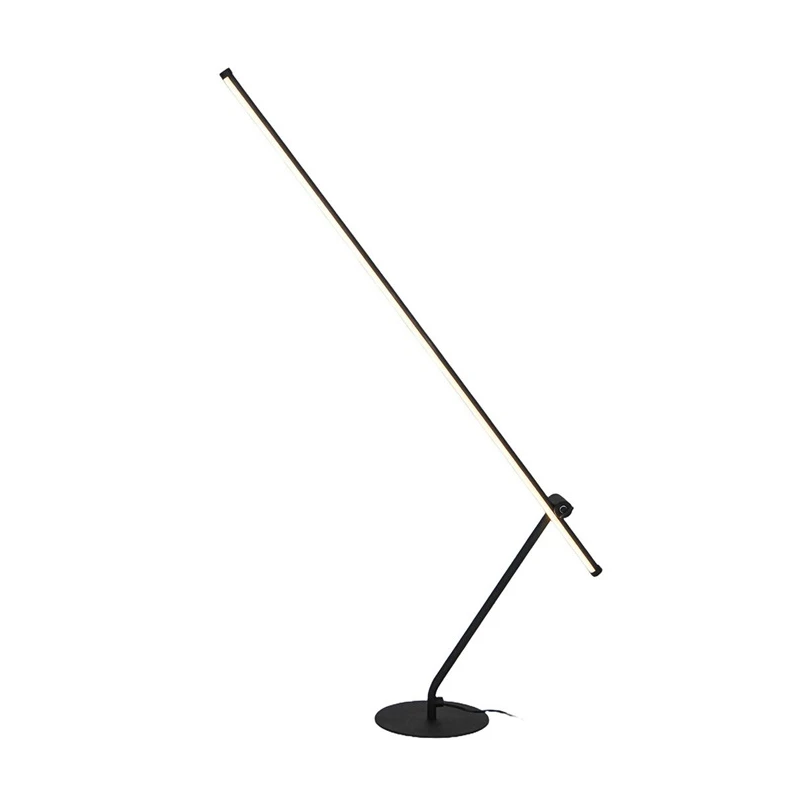 Galda led lampa tanger 85cm melna