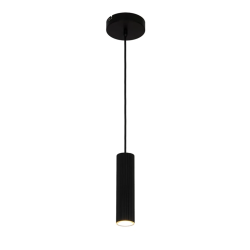 Lampa griestu icel gu10 melna