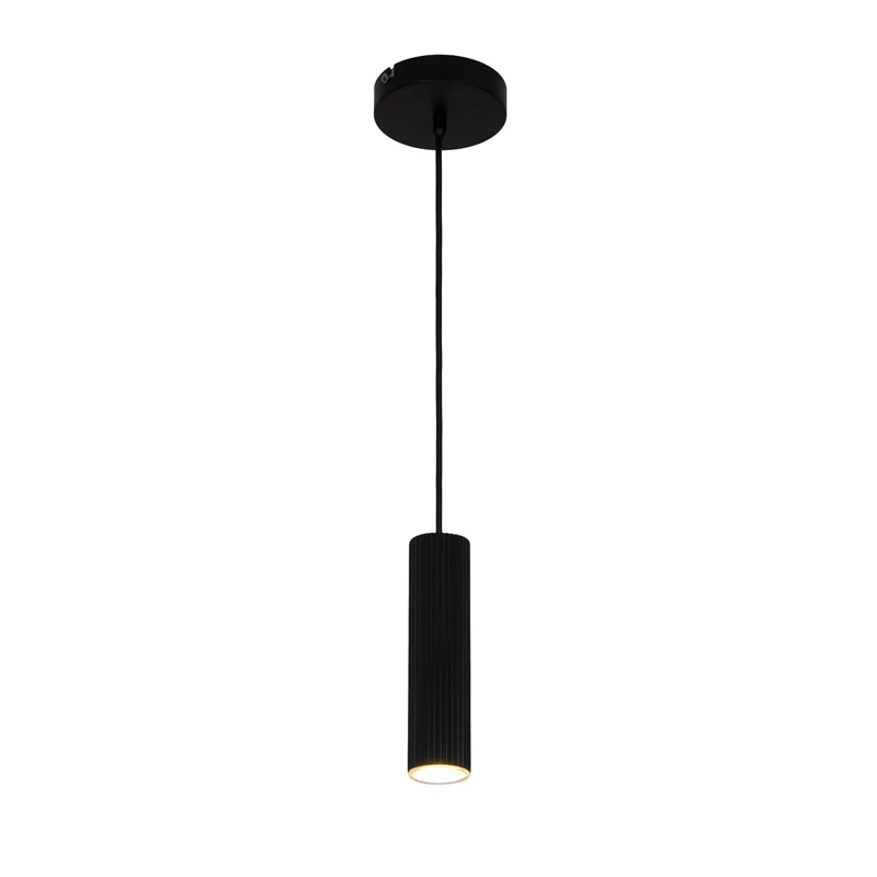 Lampa griestu icel gu10 melna