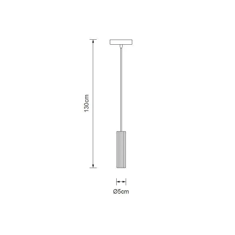 Valgusti rippuv Domoletti Icel P16065-BK, GU10, 1 x 5 W