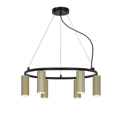 Lampa griestu icel 6xgu10 zelta