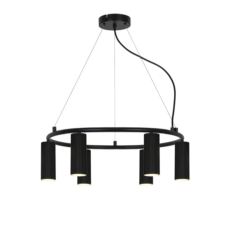 Valgusti rippuv Domoletti Icel P16065-6RP D5H13 BK, GU10, 6 x 5 W