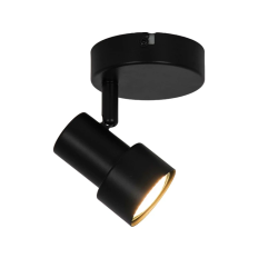 Spotlampa lucia gu10 melna