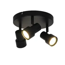 Spot light lucia 3xgu10 black