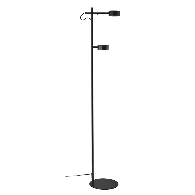 Stāvlampa led luca 2x4w melna