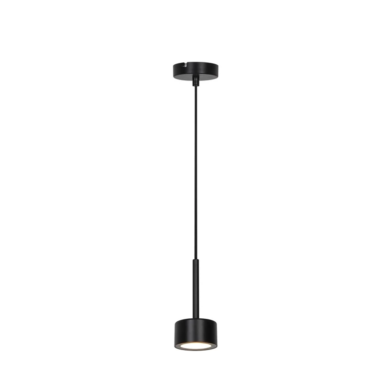 Lampa griestu led luca 2700k melna