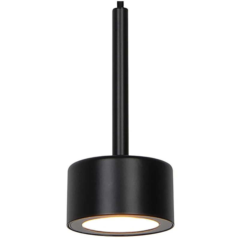 Lampa griestu led luca 2700k melna