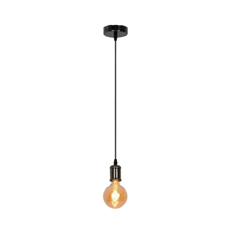 Lampa griestu tau e27 melna