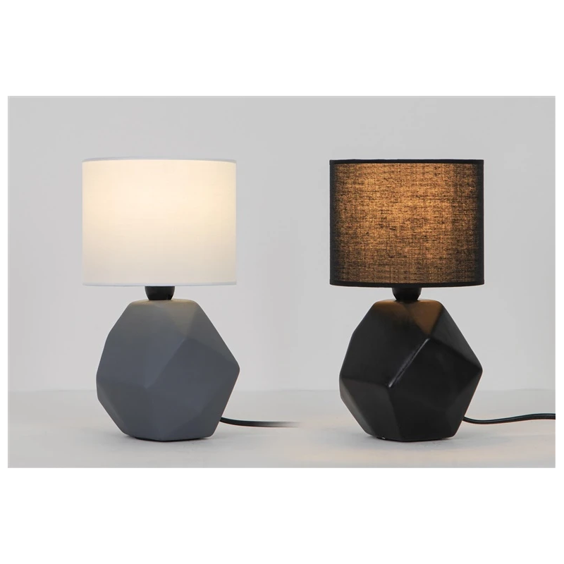 Galda lampa kiro e14 balta