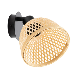 Lampa sienas corbo e27 bambusa