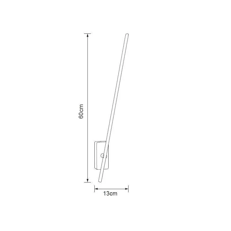 Lampa sienas Domoletti Stim WL22032D-L60, LED, 3000 °K x 7 W