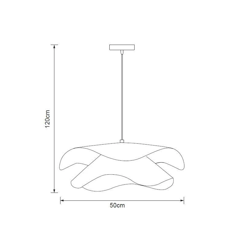 Lampa griestu cloud e27 melna