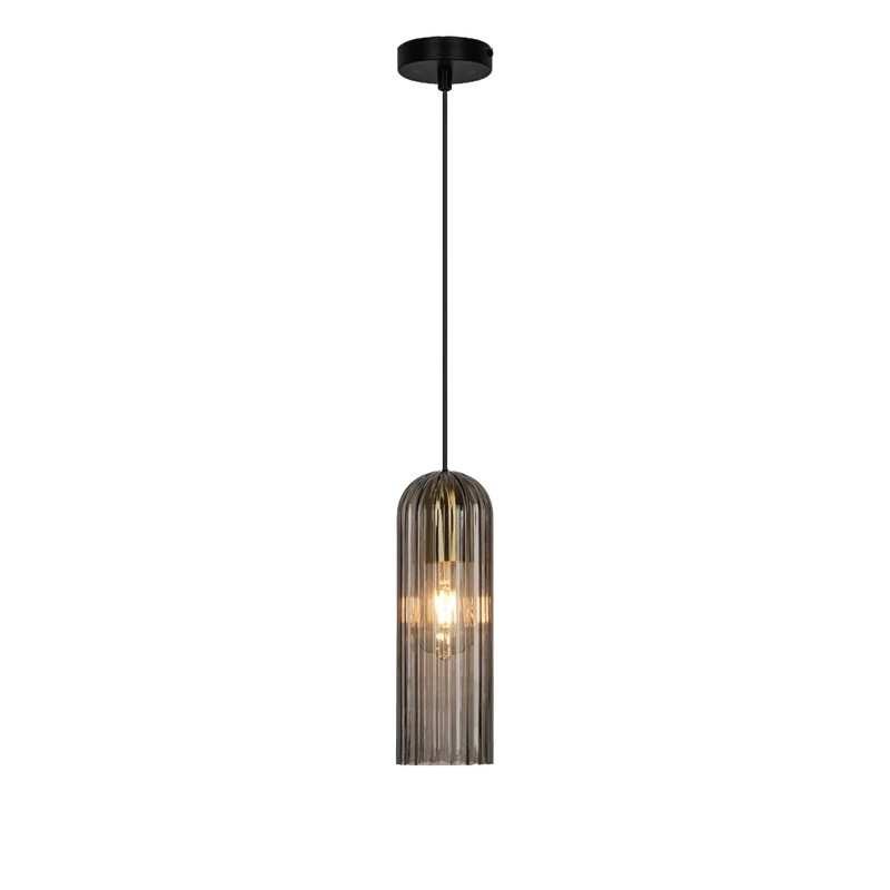 Lampa griestu catalo e27 melna-dūminis