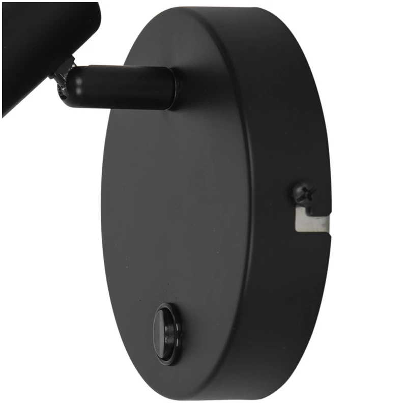 Spotlampa led wick 3.5w 3000k melna