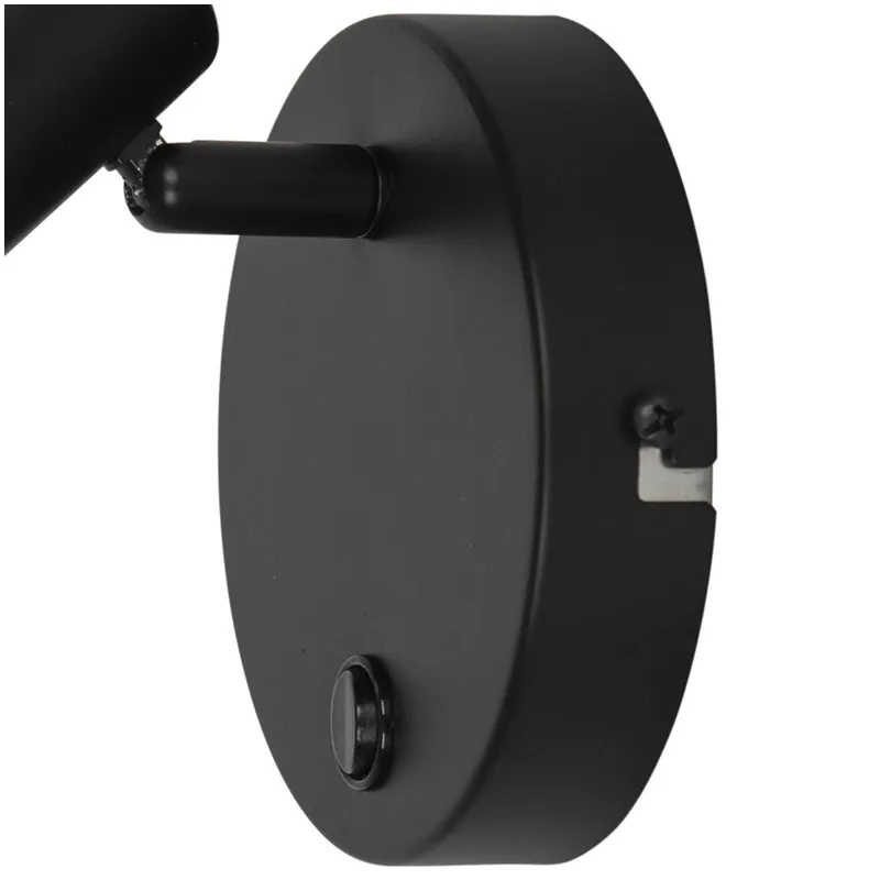 Spot led light wick 3.5w 3000k black