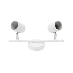 Valgusti kohtvalgusti Okko Safi GU13014D-2TU WHT, GU10, 2 x 5 W