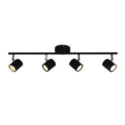 Šviestuvas nukreipiamasis Okko Safi GU13014D-4TU BLK, GU10, 4 x 5 W
