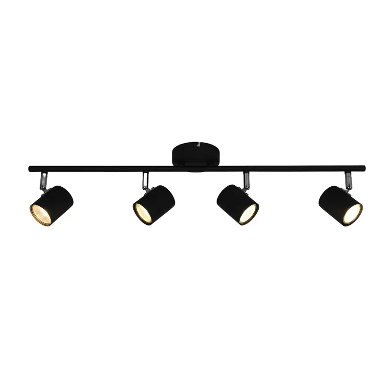 Светильник направляющий Okko Safi GU13014D-4TU BLK, GU10, 4 x 5 Вт