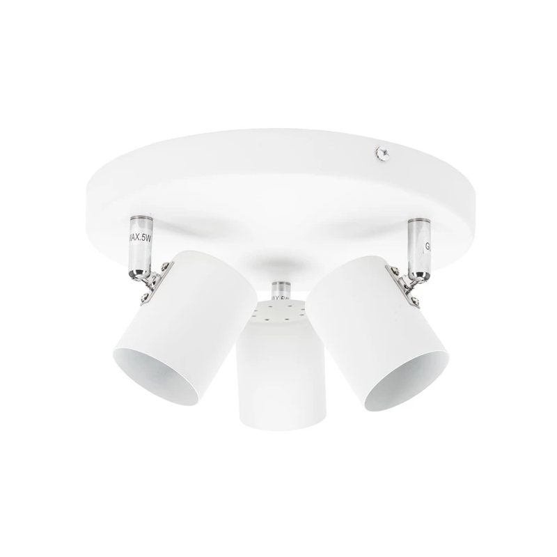 Spotlampa safi 3xgu10 balta