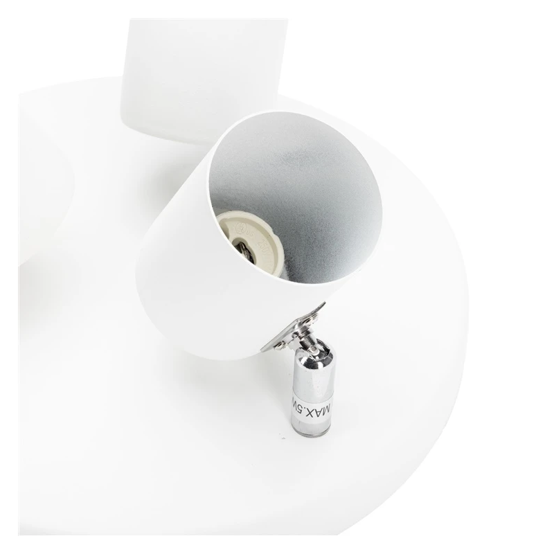 Spotlampa safi 3xgu10 balta