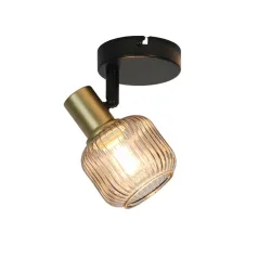 Spot light shadow e14 black-gold