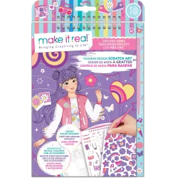 MAKE IT REAL Modes dizaina skrāpējamā māksla: Groovy Vibes