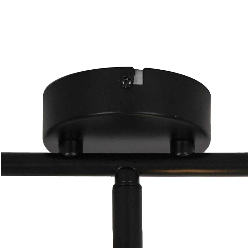 Spotlampa shadow 3xe14 melna- zelta